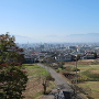 武田氏館跡城下町の眺望