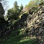 二の丸東側の石垣