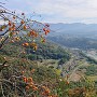 秋の本丸より木曽川と恵那山