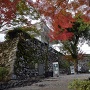 岩坂門跡と小銃櫓の秋