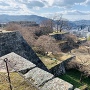 津山城(二の丸背面からの風景)