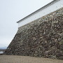 本丸北側下の石垣