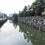 徳島城　堀と石垣