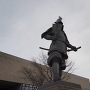 津軽為信の銅像