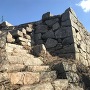 東郭の枡形石垣と階段