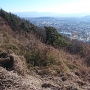 富士見城の南側の風景