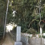 貞福寺東側の参道