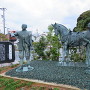 利家と松の銅像