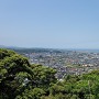 七尾城本丸からの眺望