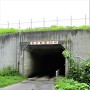 志苔館に続くトンネル