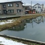 坂戸城水堀跡（北側）（2016冬）
