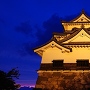彦根城 オレンジライトアップ