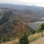 奥野ダム方向の眺望