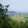 安土城⑧　天守台から琵琶湖の眺望