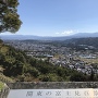 富士見城　三の郭からの富士山