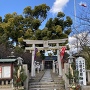 城域の推定値とされる三箇菅原神社