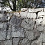矢穴石の石垣