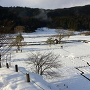 雪の朝倉館跡