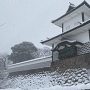 雪の石川門