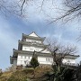 遊園地側から本丸に向かう坂道