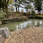 下茶屋公園の池石垣