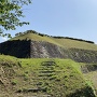 東出丸からの本丸石垣