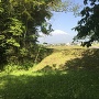 三日月堀と富士山