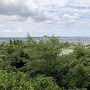 鳥羽山城本丸からの眺め（東北）