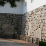 鉄門桝形の石垣
