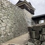 松山城、石垣