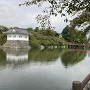 小田原城　二の丸隅櫓と堀
