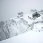 竹田城の雪景色[提供：吉田利栄]