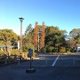 朝の浅野公園 正門