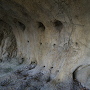 洞穴内部の壁面