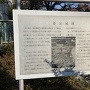 若江城跡の案内板