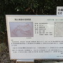 鴨山城跡の説明図