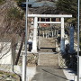 登城口の諏訪神社