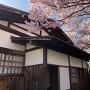 高遠城　江島囲み屋敷と満開の桜