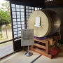 掛川城　二の丸御殿内展示の大太鼓