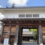 掛川城　大手門、奥に番所