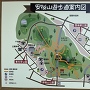安桜山遊歩道案内図