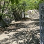 松坂城・石碑と裏手口