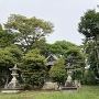 城址碑と秋葉神社