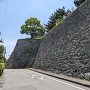石垣(二ノ丸の下、北東面)