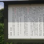 上地城説明板