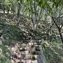 登城口からの階段