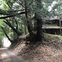 高野神社と土塁