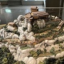 苗木城復元模型（東から見た本丸）