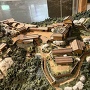 苗木城復元模型（東から見た三の丸）