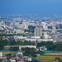 展望台からの富山城